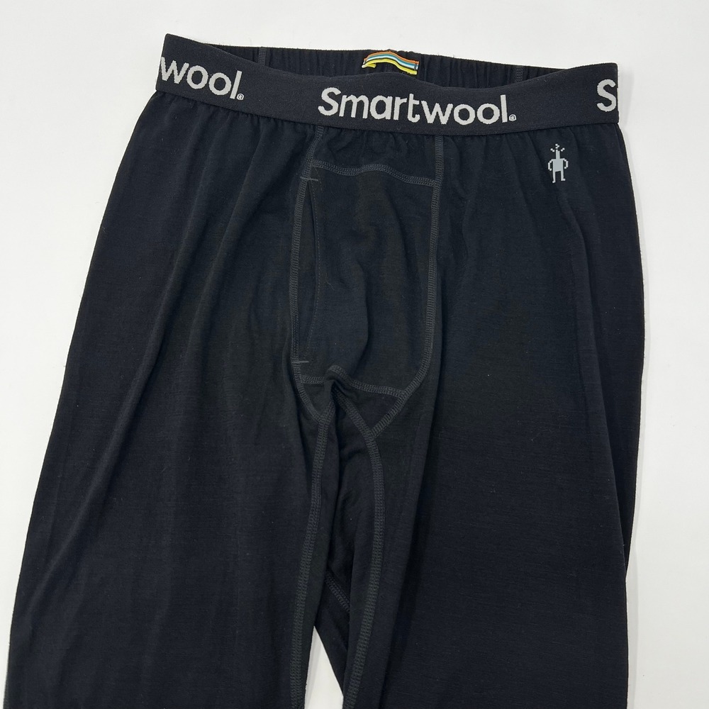 Smartwool Mens Merino 150 Base Layer Leggings Black Size Small Thermal Pants